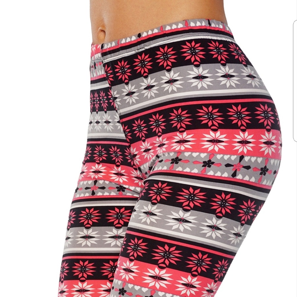 Cute pattern casual leggings
